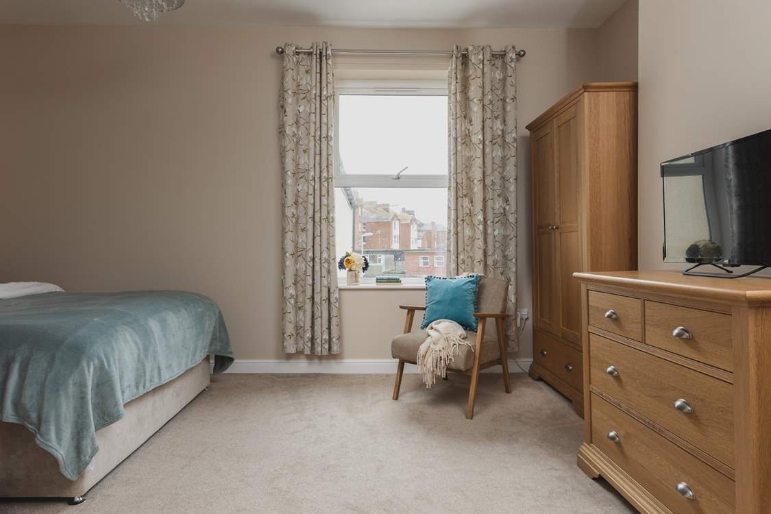 Bedroom 3 on the second floor has plenty of space to spread out and make yourself at home.