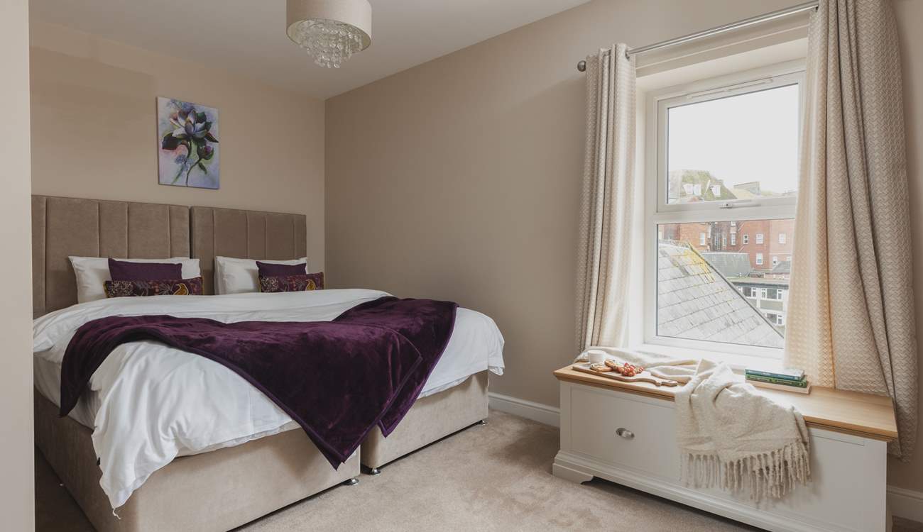 Bedroom 2 can be made up as a super-king or twin beds.