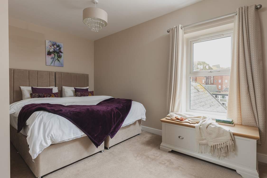 Bedroom 2 can be made up as a super-king or twin beds.