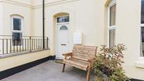 Sit and watch the world go by with your morning cuppa or afternoon tipple.