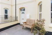 Sit and watch the world go by with your morning cuppa or afternoon tipple.