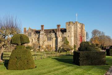 Hever Castle and Gardens near Edenbridge, Kent; the childhood home of Anne Boleyn.