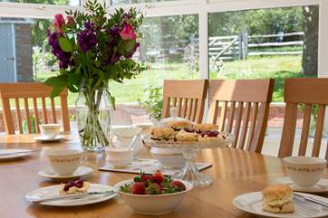 Enjoy a Sussex cream tea.
