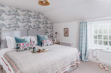 Bedroom 1 boasts a gorgeous 'zip and link' bed, which can be made into a super-king or twin.