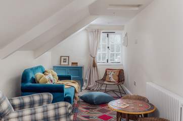 Leading off from the sitting-room you have this absolute treasure! A wonderful oasis for our younger guests.