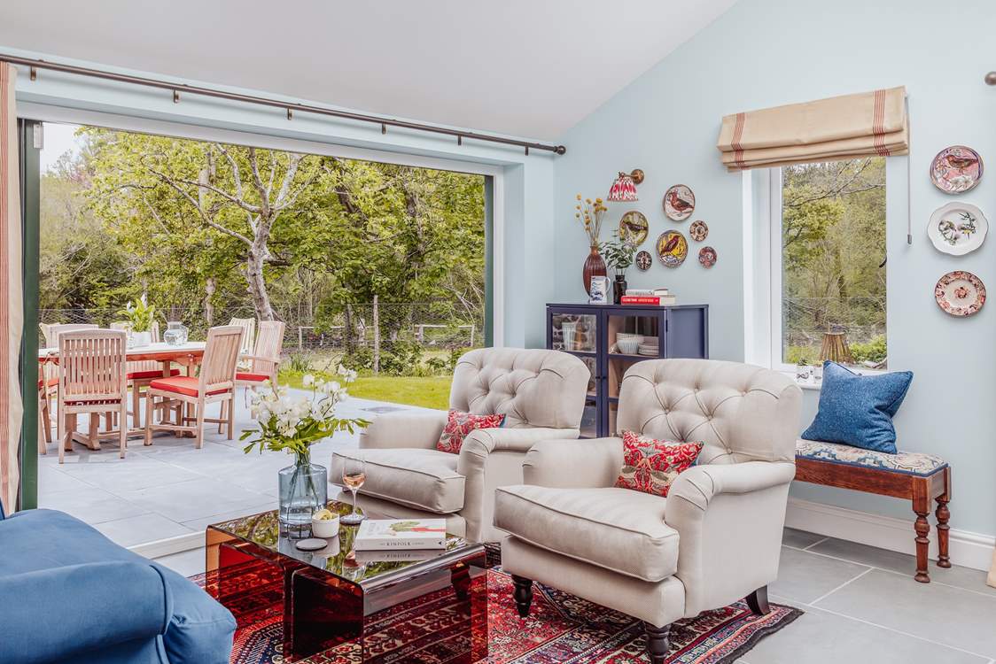 We adore the elegant dining-room, perfect for family feasting, adorned with vintage seating for those oh so delicious after supper drinks and chats.