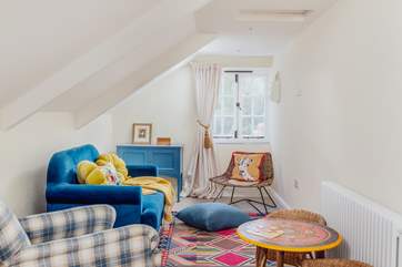 Leading off from the sitting-room you have this absolute treasure! A wonderful oasis for our younger guests.