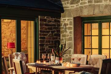 On the stunning terrace you'll find a large table for six, perfect for summer celebrations, and there's a barbecue too.