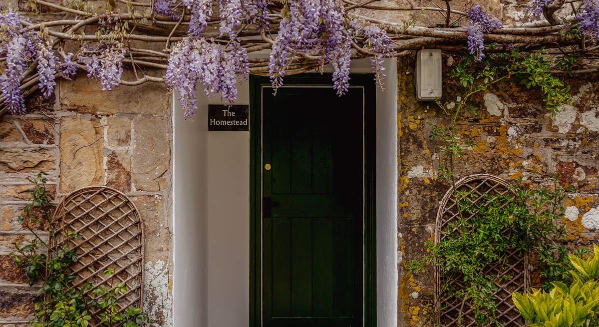 With its wisteria clad frontal, The Homestead is unique and very special.  