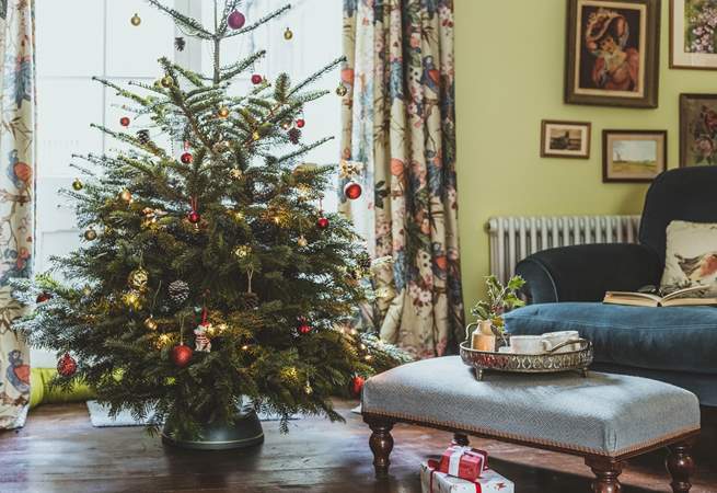 A perfect place for Santa to leave your gifts.