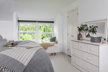 Plenty of storage for your holiday belongings.