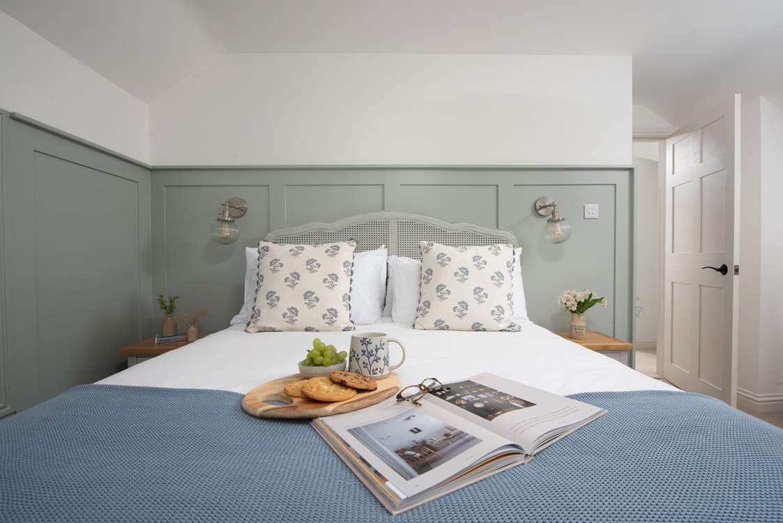 The second bedroom is simply gorgeous.