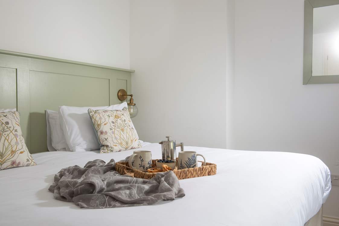 The third bedroom can be set up as a super-king size bed or twin beds, the choice is yours.