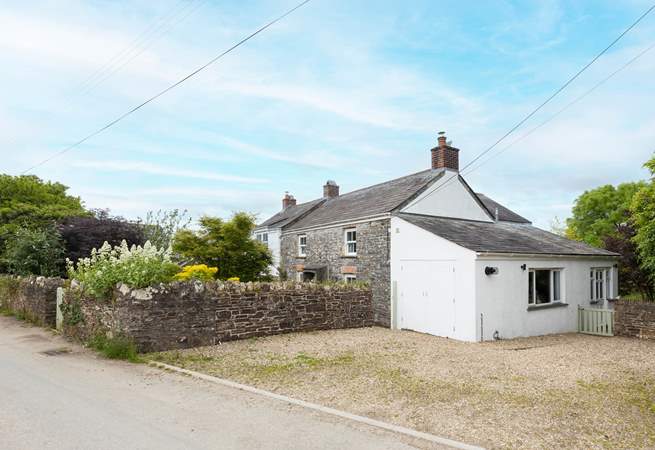 Plenty of parking for two vehicles at Well Cottage.