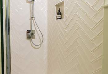 ..along with a separate shower.