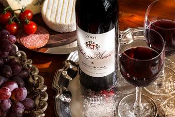 There is nothing nicer than a glass of something yummy in front of the wood-burner.