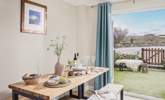 French doors can be opened wide on balmy summer evenings if you fancy a spot of al fresco dining in the sunshine.  - Thumbnail Image