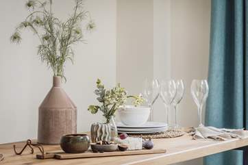 The kitchen has everything you need to create a super foodie feast.