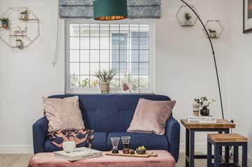 Sink into the cosy sofas and instantly switch off from the hustle and bustle of your busy lives.