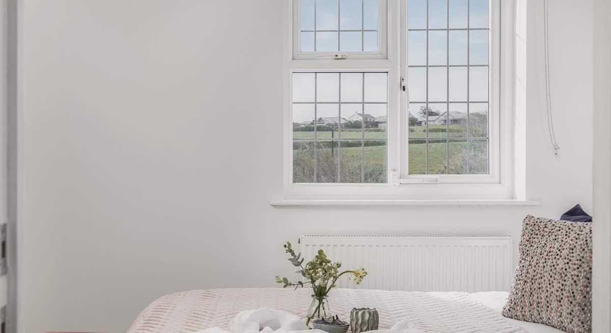 The beautiful main bedroom.