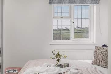 The beautiful main bedroom.