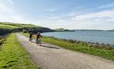 Bring your bikes (or you can hire them when you are here) and cycle from Wadebridge to Padstow. - Thumbnail Image