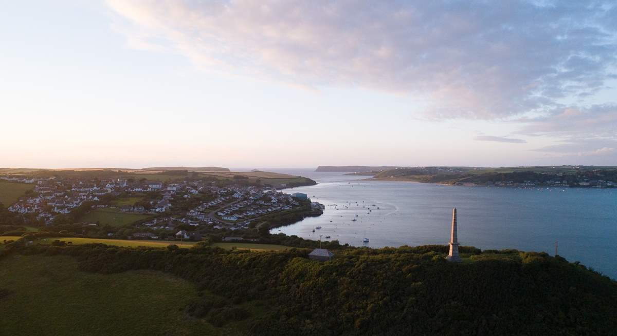 Less than three miles away is magical Padstow.