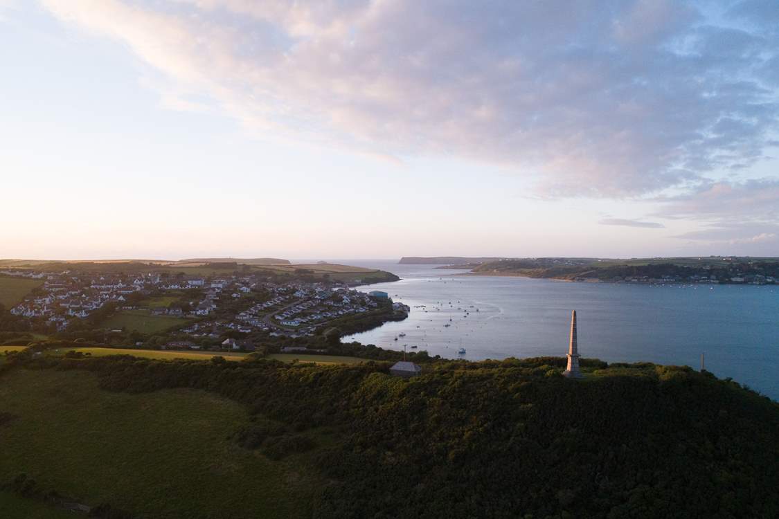 Less than three miles away is magical Padstow.