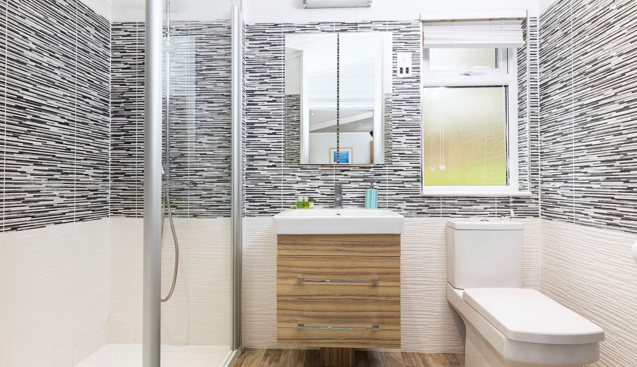 The en suite shower-room.