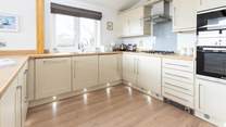 The kitchen has been furnished and styled with lots of touches to enhance your stay.