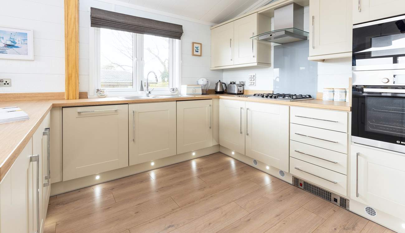 The kitchen has been furnished and styled with lots of touches to enhance your stay.