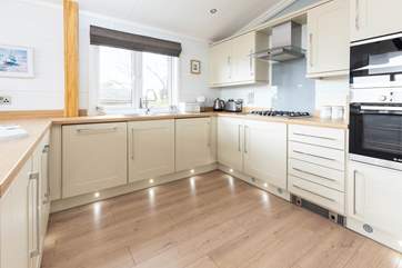 The kitchen has been furnished and styled with lots of touches to enhance your stay.