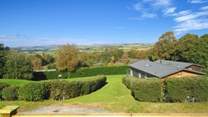 You will not tire of the view from the decking.