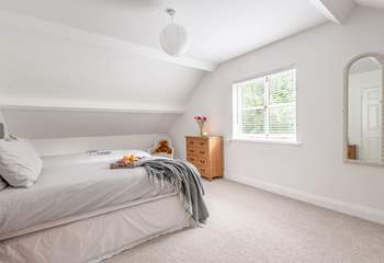Plenty of light and bright space in bedroom 2.