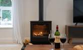 The fabulous wood-burner makes a stay here perfect through the changing seasons. - Thumbnail Image