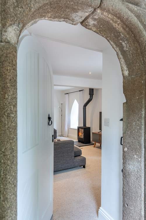 Beautifully restored, Western Torrs Cottage marries stunning character features with contemporary furnishings.