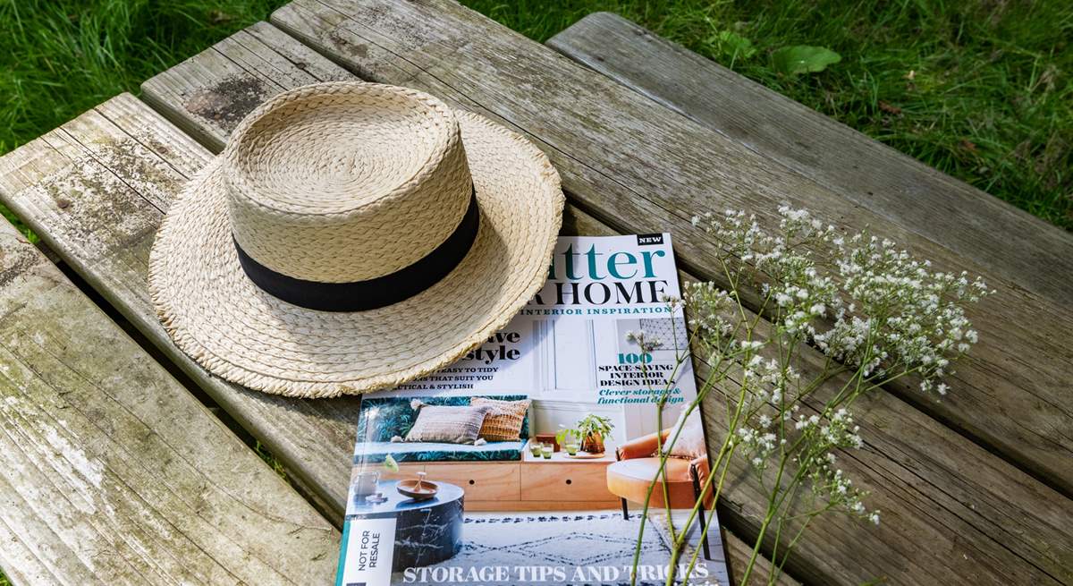 You will be spoilt for choice with so many lovely places to lay your hat outside.