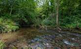 Cool down with a paddle in the crystal clear waters of the river. - Thumbnail Image