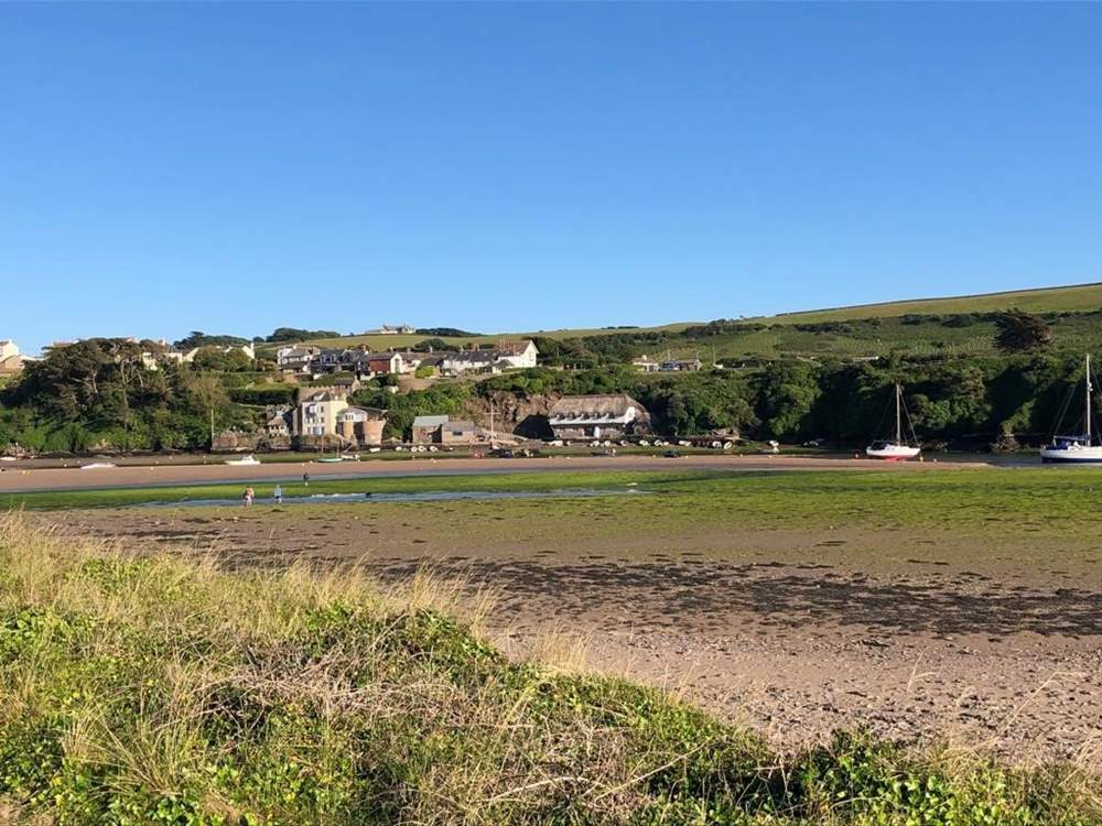 Bantham village has a great pub, perfect after a day on the beach.