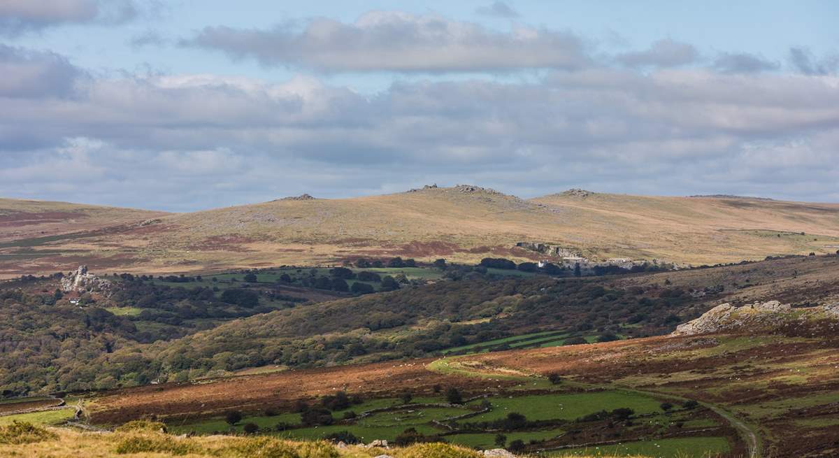 The wilds of Dartmoor waiting to be discovered.