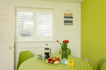 Enjoy leisurely breakfasts.