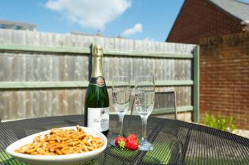 Bubbles in the sunshine.