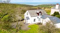 Sitting in a stunning location on the St. David's Peninsula, a warm welcome awaits in Beudy Gwyn. (The White Cowshed).