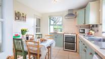 Enjoy a sunny breakfast before a day exploring the glorious Pembrokeshire coastline. 