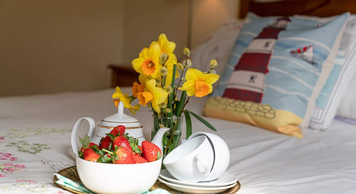 Who doesn't love a cup of tea in bed!