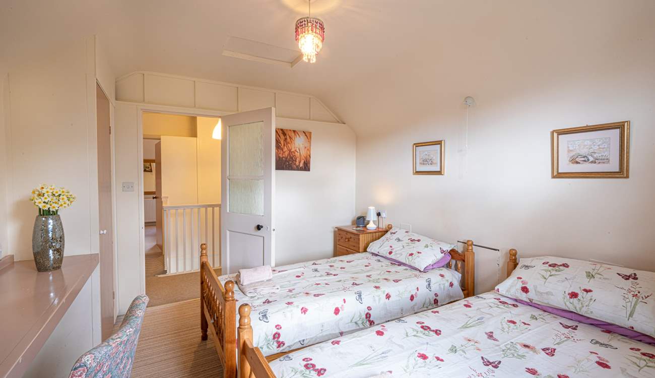 Another view of the twin room.