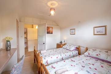 Another view of the twin room.