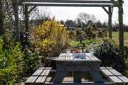 Listen to the sweet melody of  birdsong from under the pergola, marvelling at the spellbinding sea views.