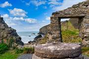 Just a stone's throw away is the enchanting cove of Aber Draw.