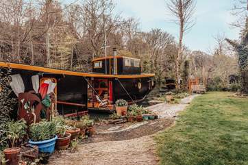 Handcrafted by shipwrights.